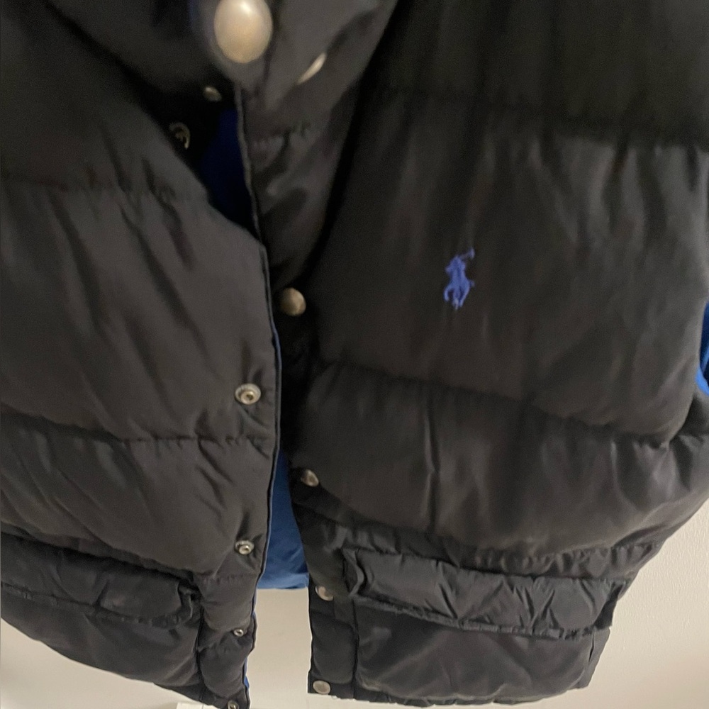 HP! Ralph Lauren Big Boys Kids Reversible Vest Size LG 14-16